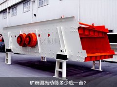 <b>礦粉圓振動篩多少錢一臺？</b>